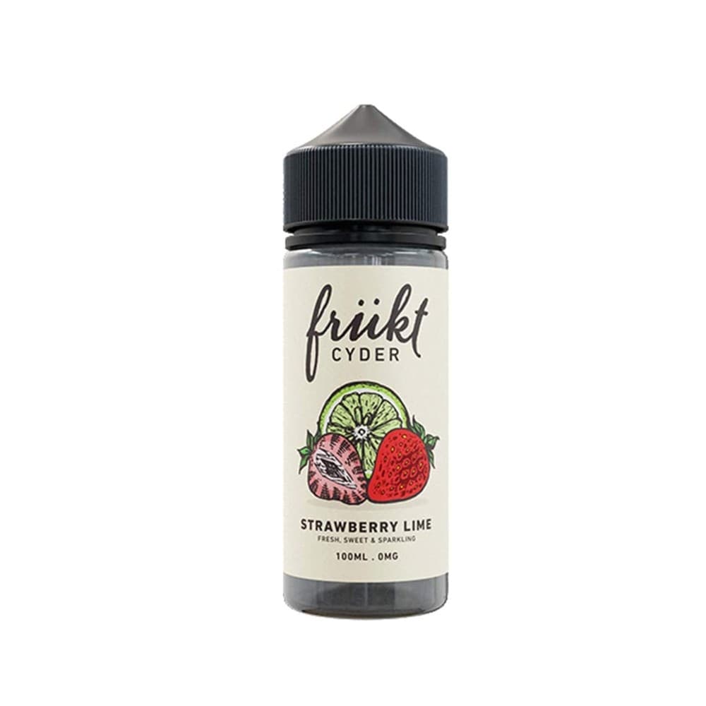  Strawberry Lime FRUKT CYDER E LIQUID 100ML | 0mg | Wolfvapes