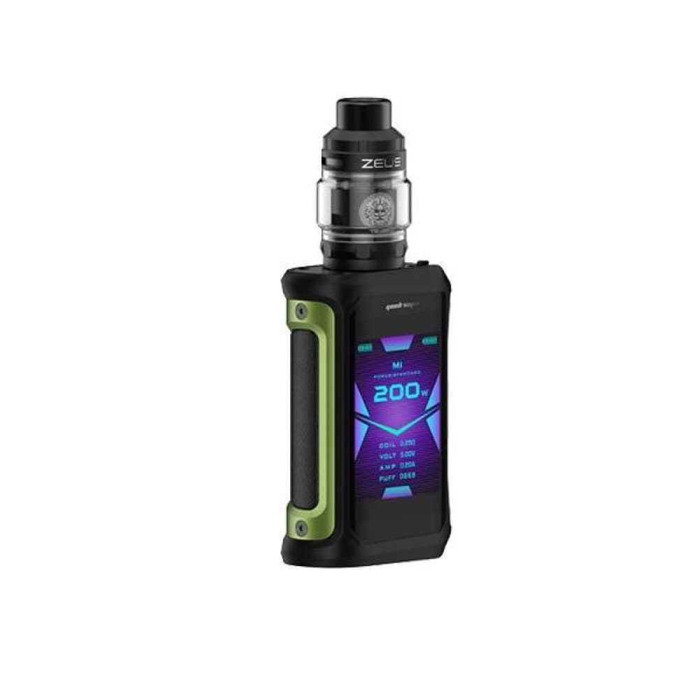  Black Green Geekvape Aegis X Zeus Kit