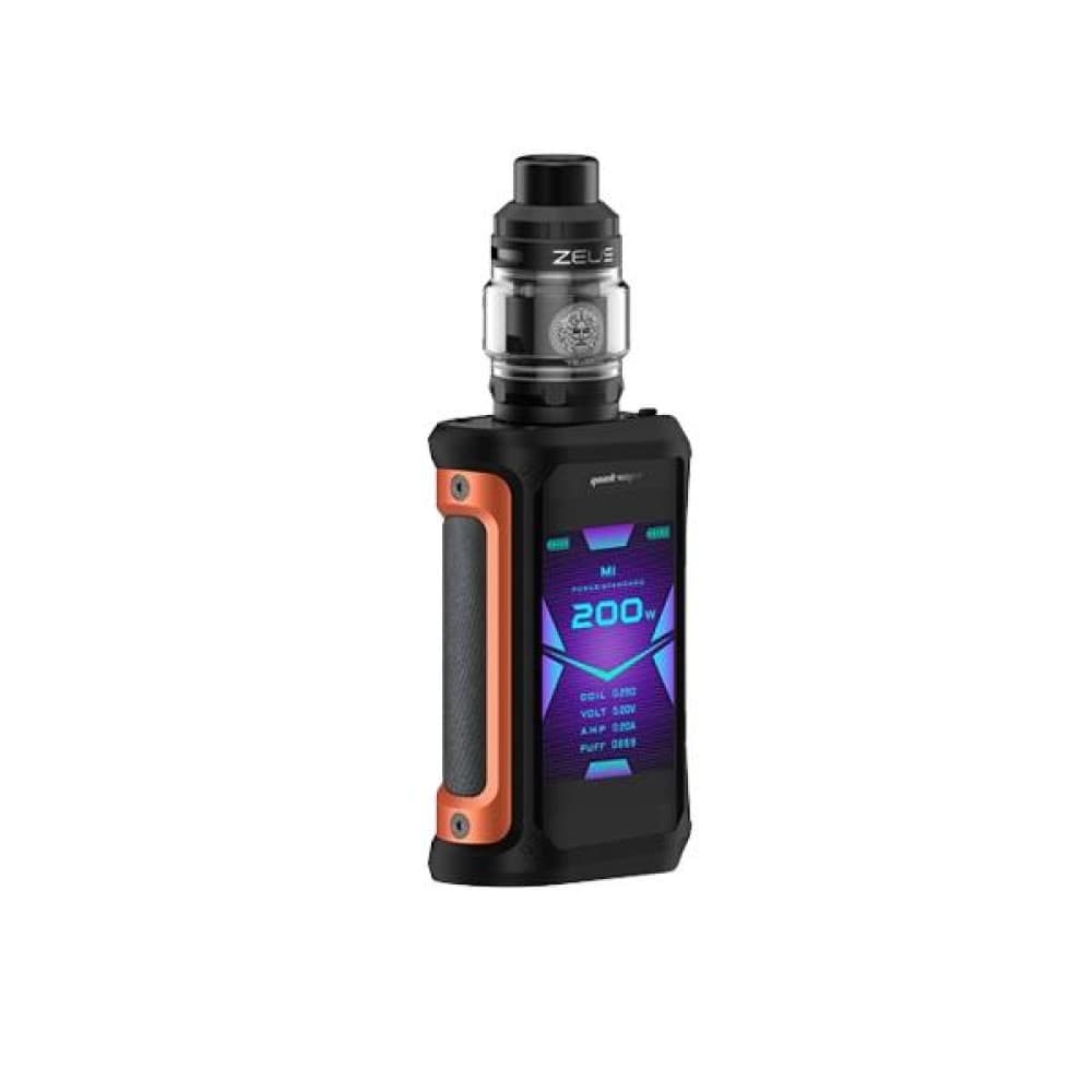  Orange Geekvape Aegis X Zeus Kit