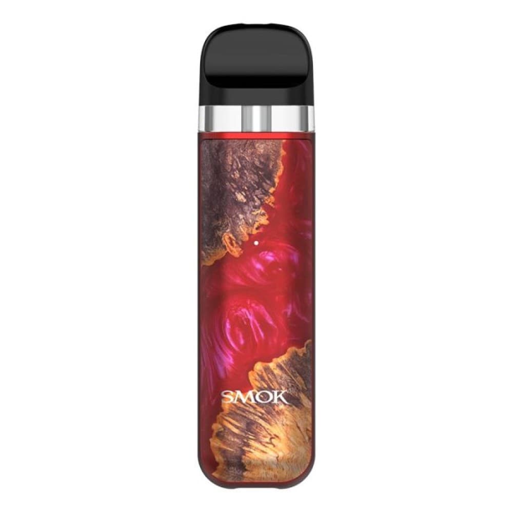 Red Stabilizing Wood Smok Novo 2X Pod Kit