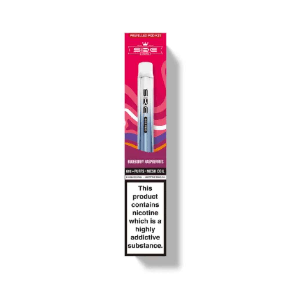  Blueberry Raspberries SKE Crystal Pro 600 Prefilled Vape Pod Kit