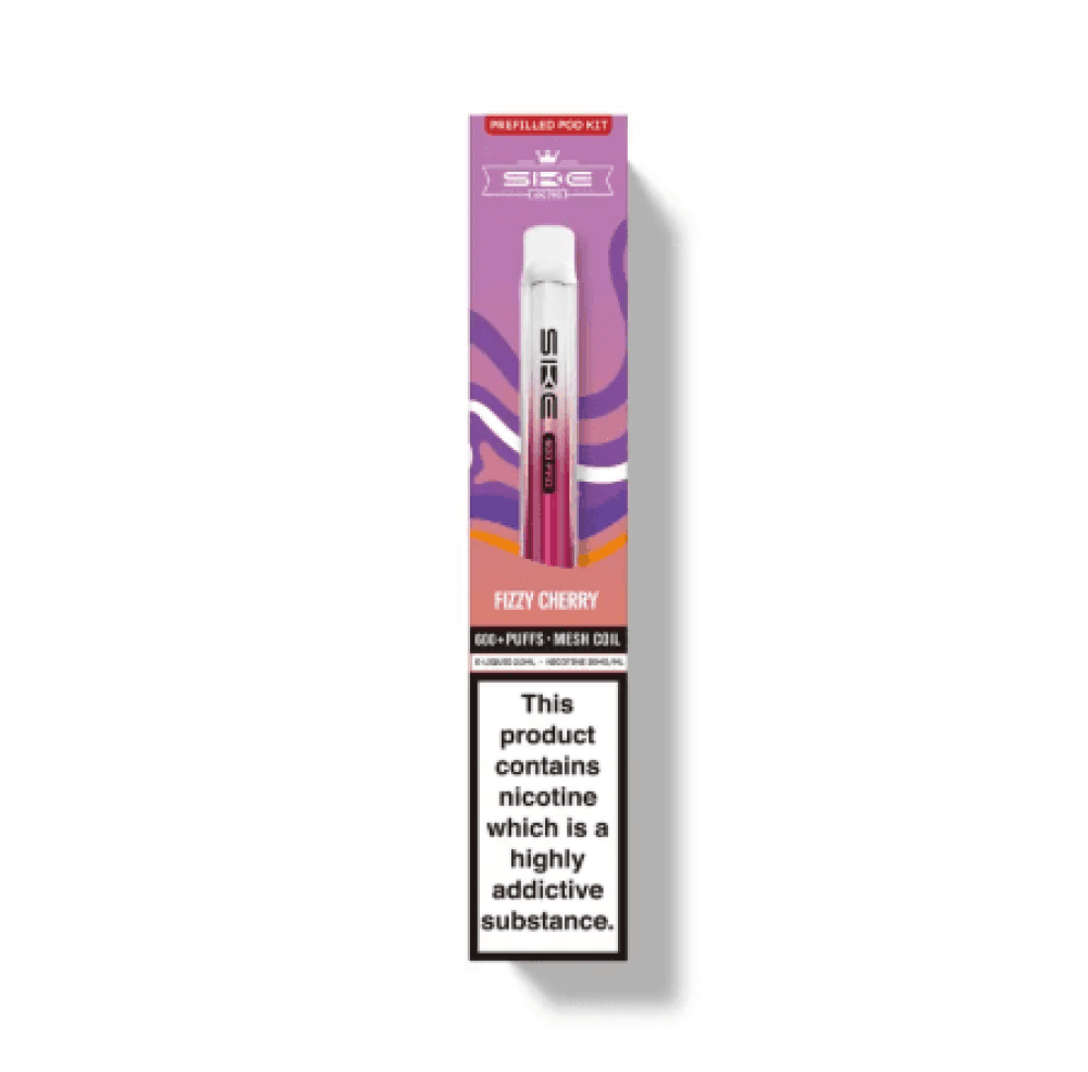 Fizzy Cherry SKE Crystal Pro 600 Prefilled Vape Pod Kit