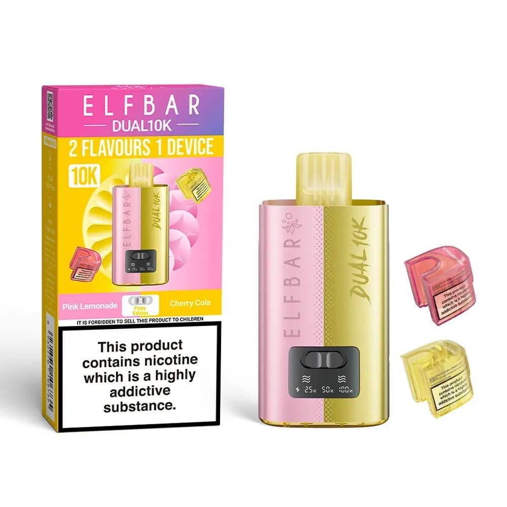  Fizzy Edition Elf Bar Dual 10K Prefilled Pod Vape Kit