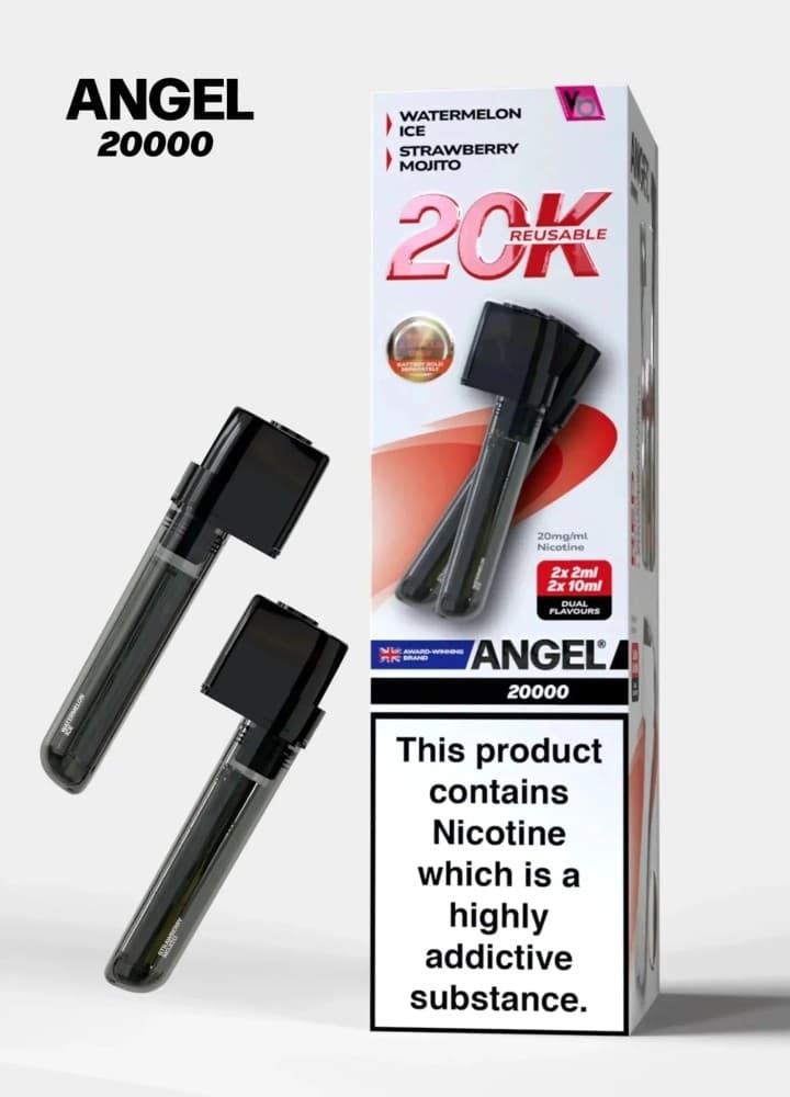  Red Edition Vapes Bars Angel 20000 Prefilled Pods