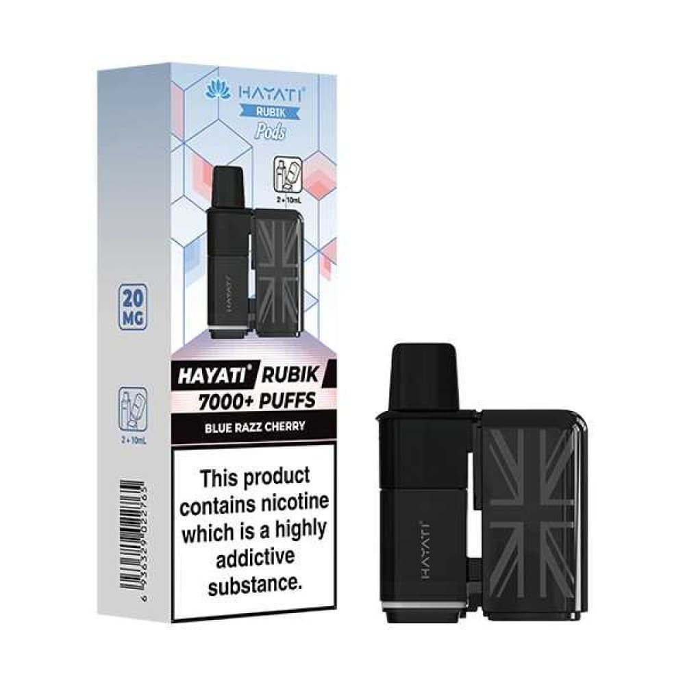  Blue Razz Cherry Hayati Rubik 7000 Replacement Pods