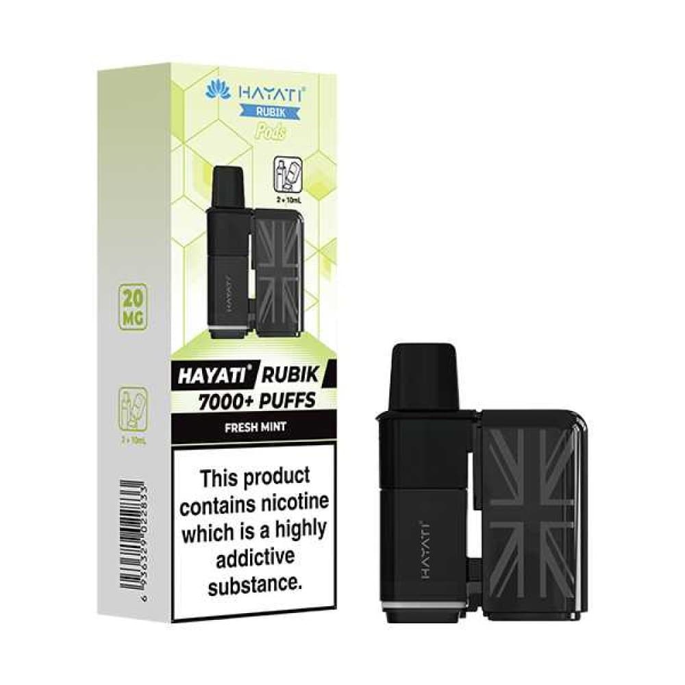  Fresh Mint Hayati Rubik 7000 Replacement Pods