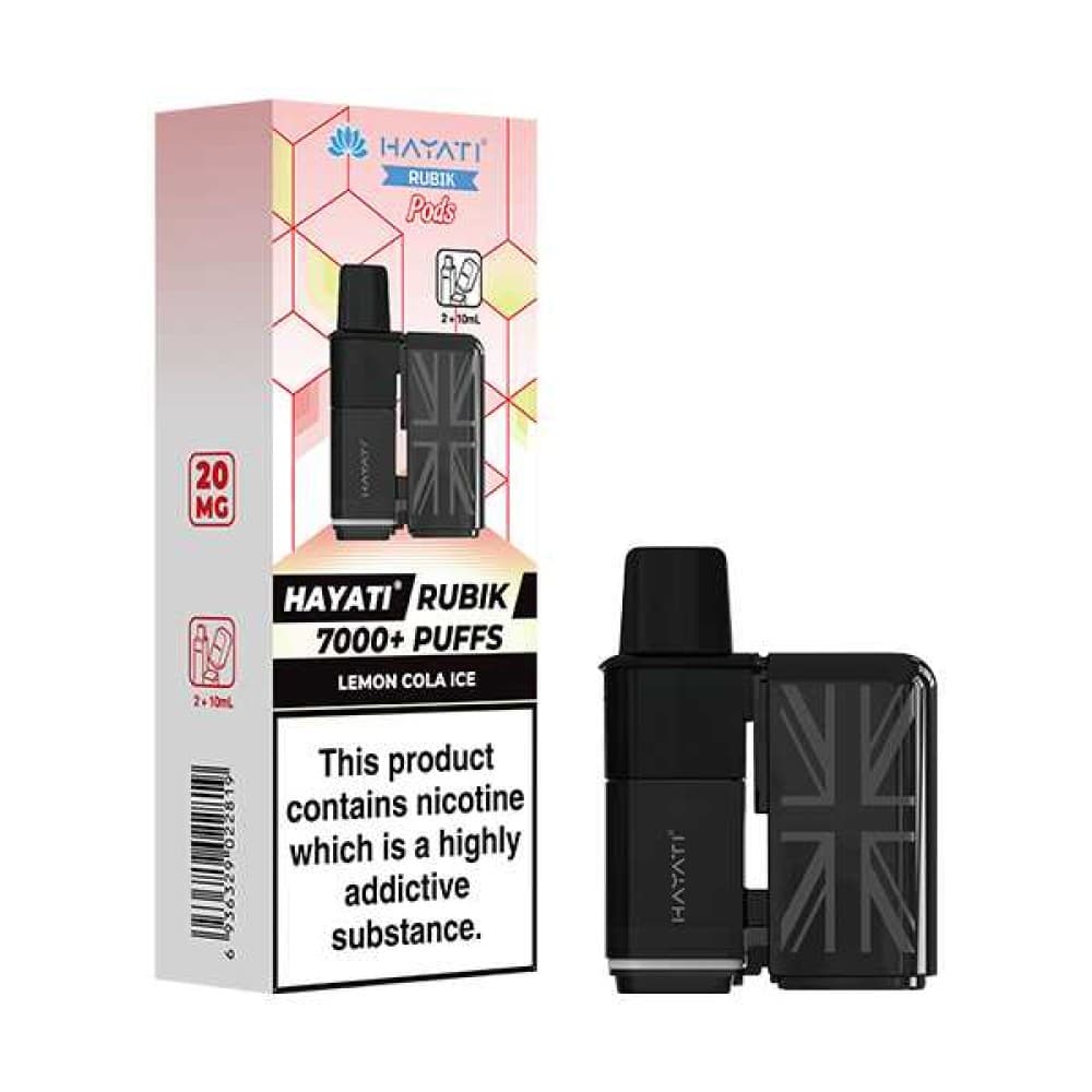  Lemon Cola Ice Hayati Rubik 7000 Replacement Pods