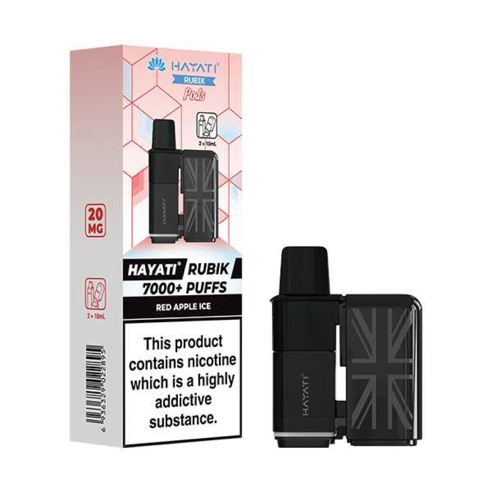  Red Apple Ice Hayati Rubik 7000 Replacement Pods