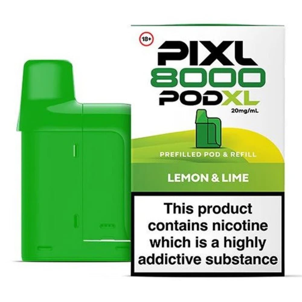  Lemon & Lime PIXL 8000 Replacement Pods - Pack of 5