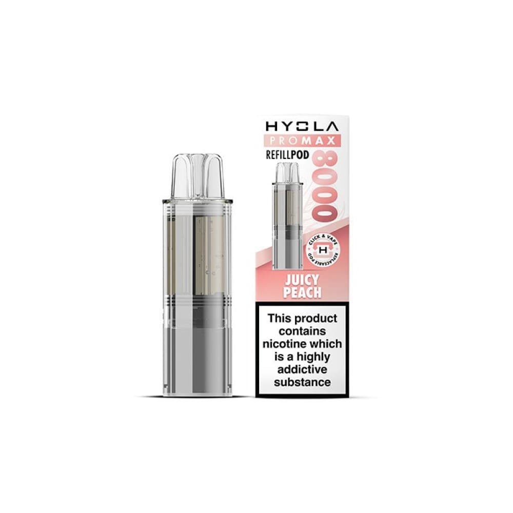  Juicy Peach Hyola Pro Max 8000 Replacement Pods
