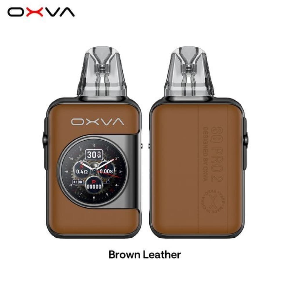  Brown Leather OXVA Xlim SQ Pro 2 Pod Vape Kit