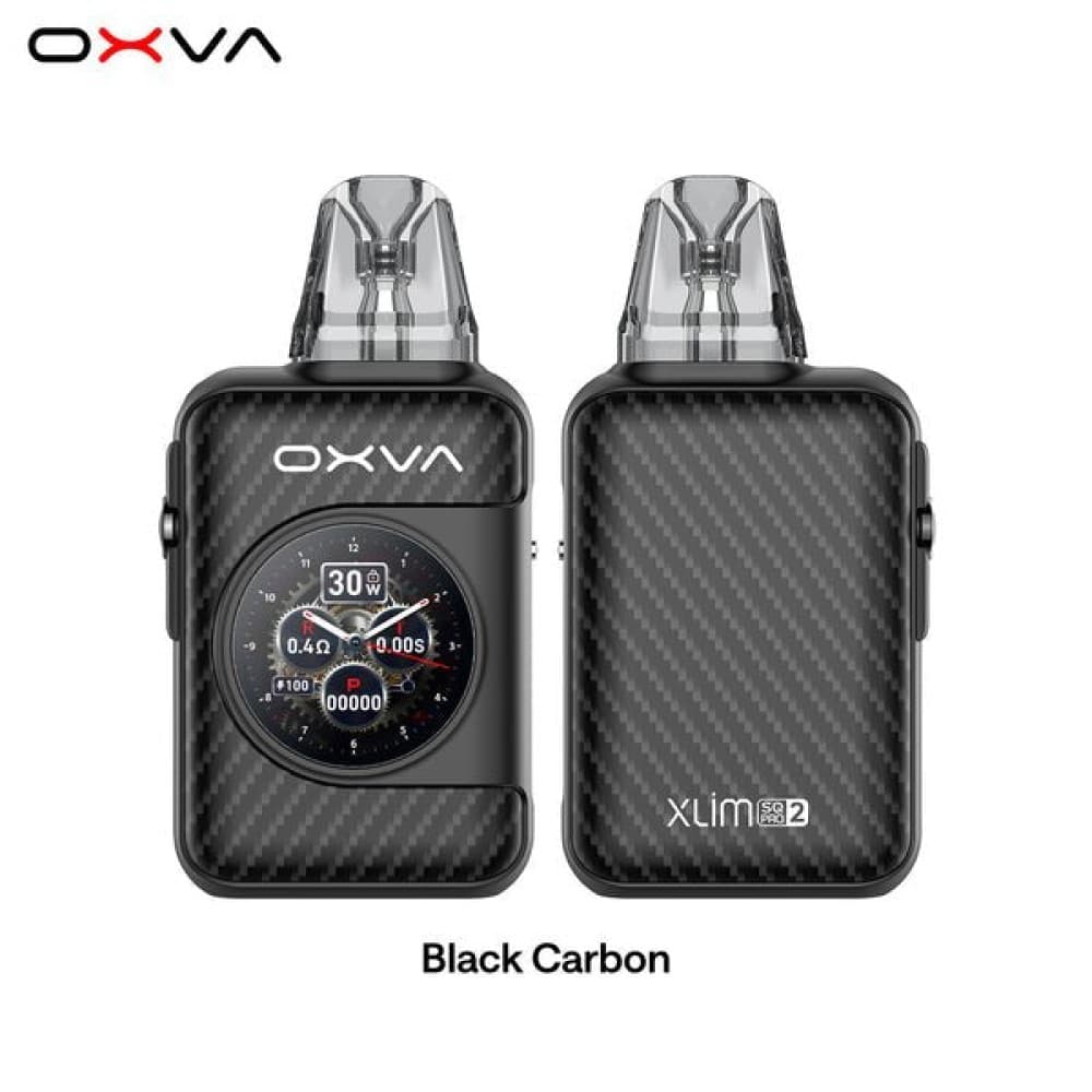  Black Carbon OXVA Xlim SQ Pro 2 Pod Vape Kit
