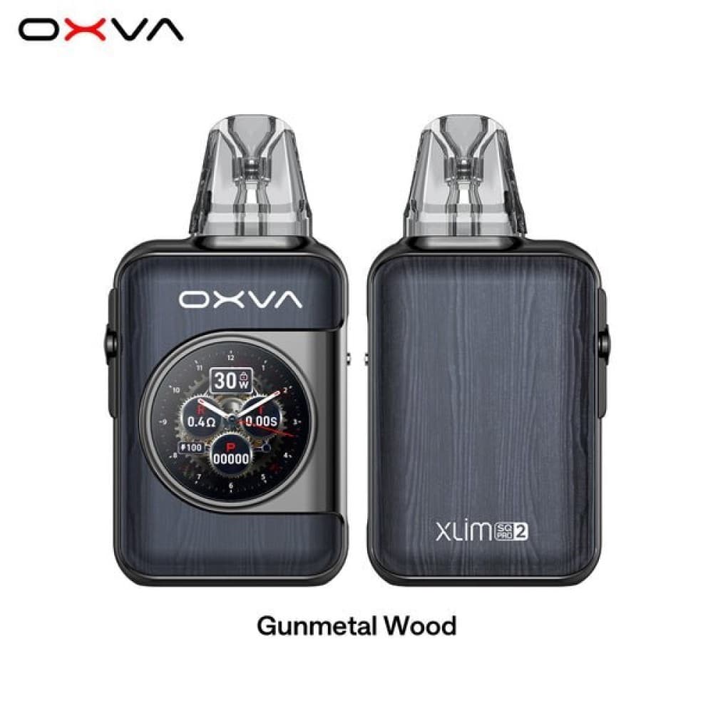  Gunmetal Wood OXVA Xlim SQ Pro 2 Pod Vape Kit