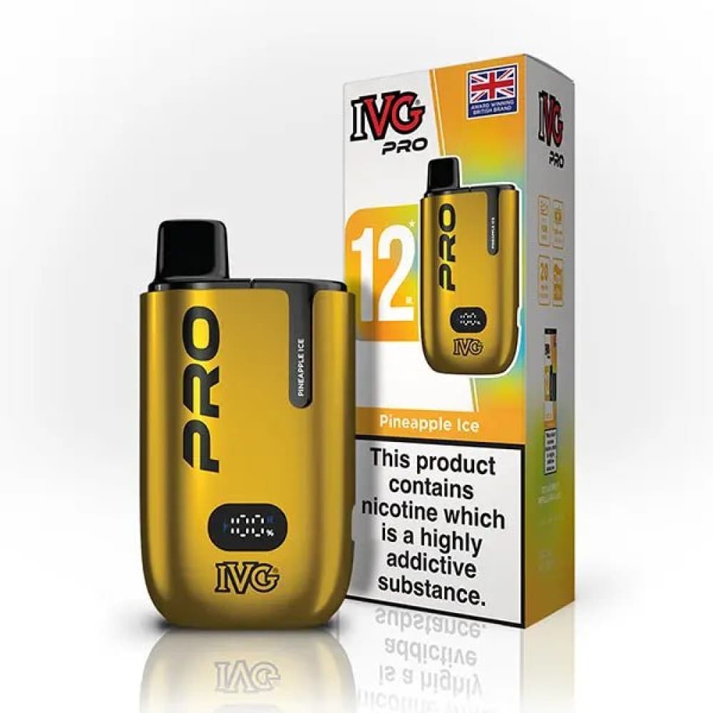  Pineapple Ice IVG Pro 10K Prefilled Pod Vape Kit