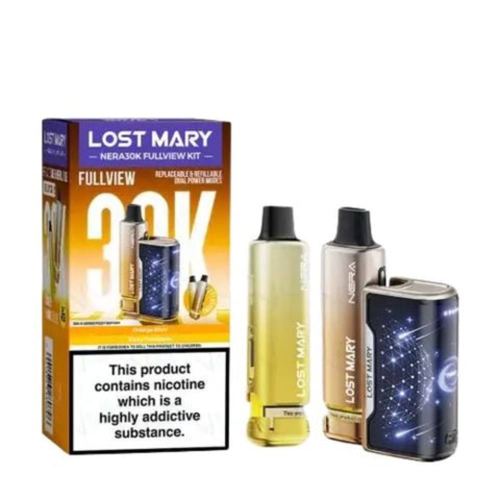  Fizzy Edition *New* Lost Mary Nera 30K Prefilled Pod Vape Kit - Pack of 5