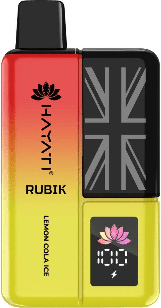  Lemon Cola Ice Hayati Rubik 7000 Prefilled Pod Vape Kit