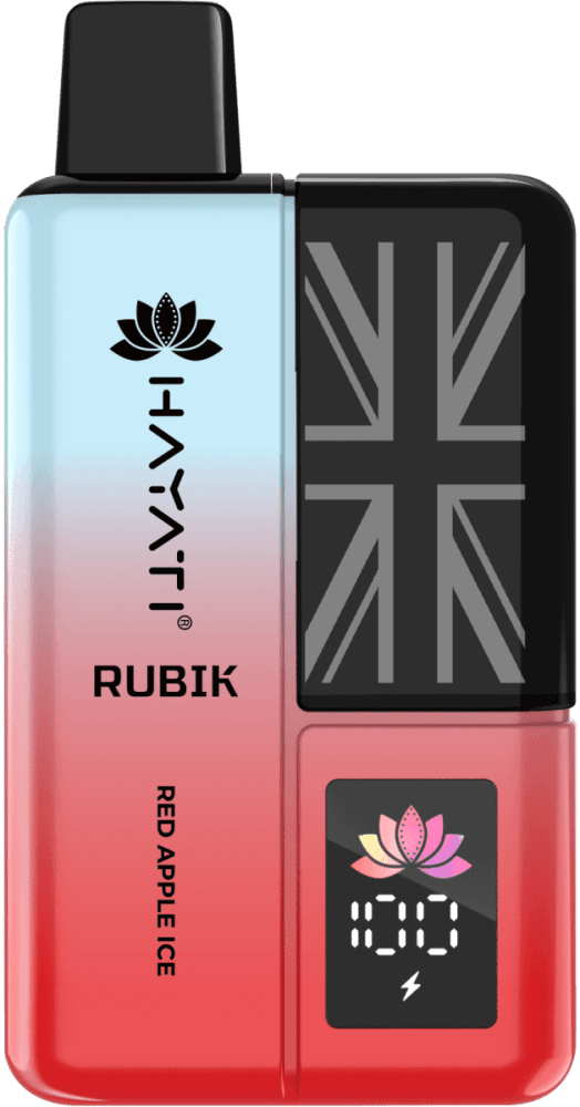  Red Apple Ice Hayati Rubik 7000 Prefilled Pod Vape Kit