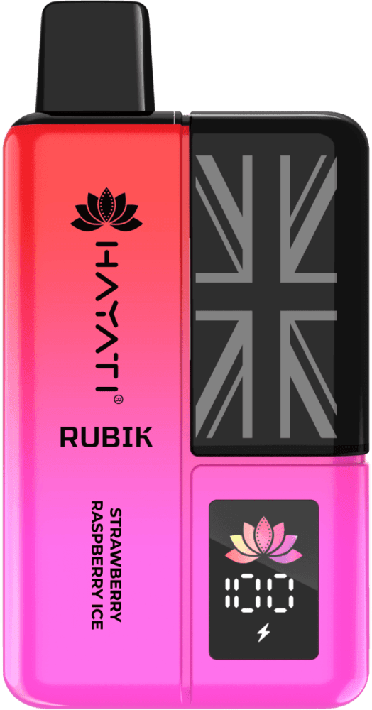  Strawberry Raspberry Ice Hayati Rubik 7000 Prefilled Pod Vape Kit