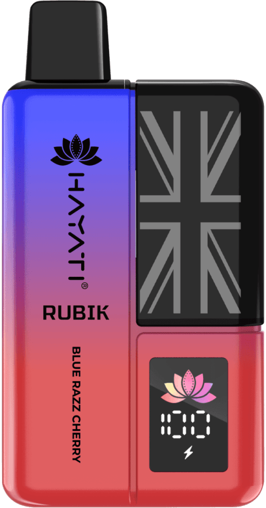  Blue Razz Cherry Hayati Rubik 7000 Prefilled Pod Vape Kit