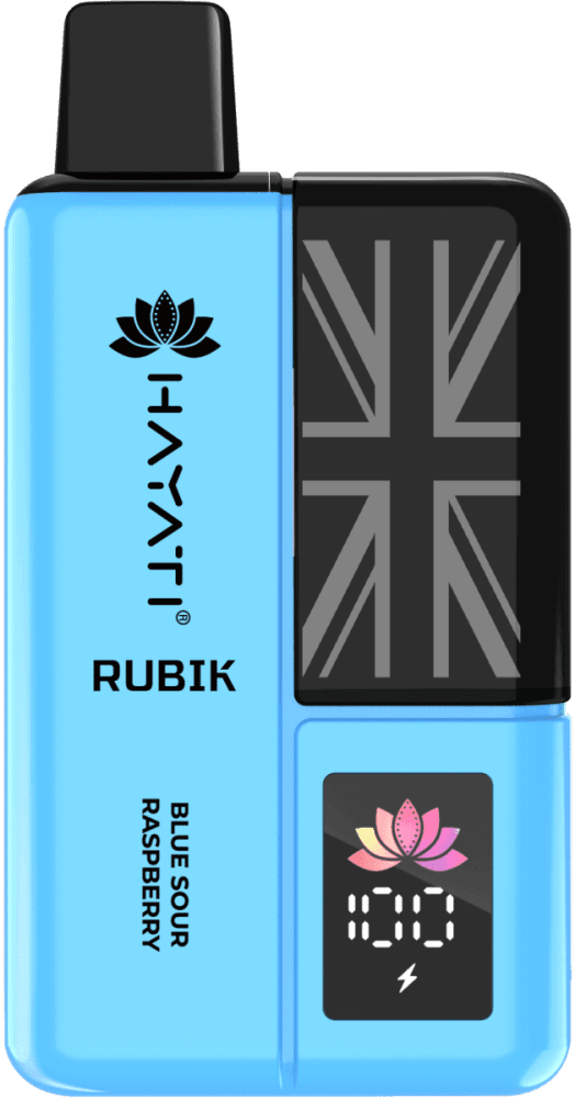  Blue Sour Raspberry Hayati Rubik 7000 Prefilled Pod Vape Kit