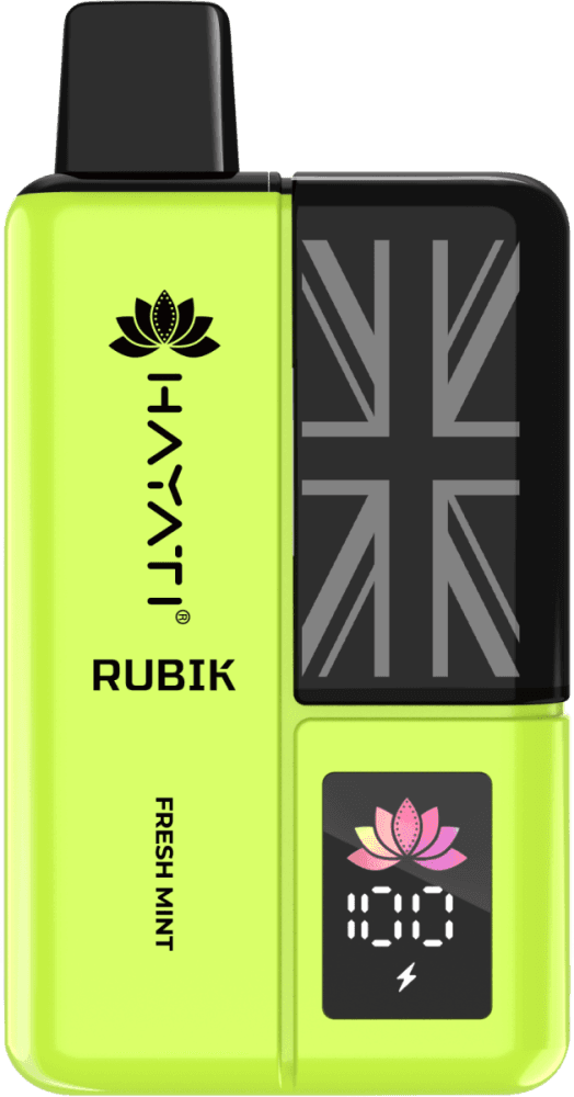  Fresh Mint Hayati Rubik 7000 Prefilled Pod Vape Kit