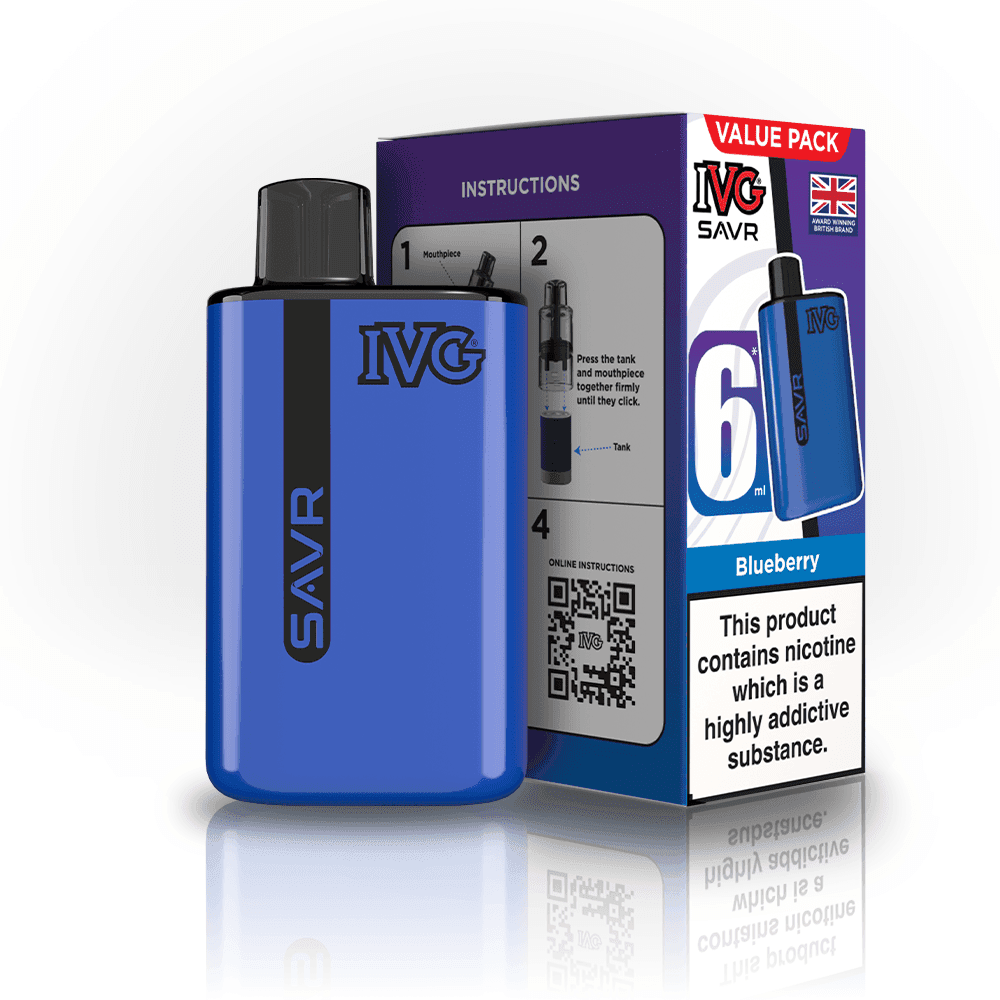  Blueberry IVG SAVR 3000 Disposable Vape
