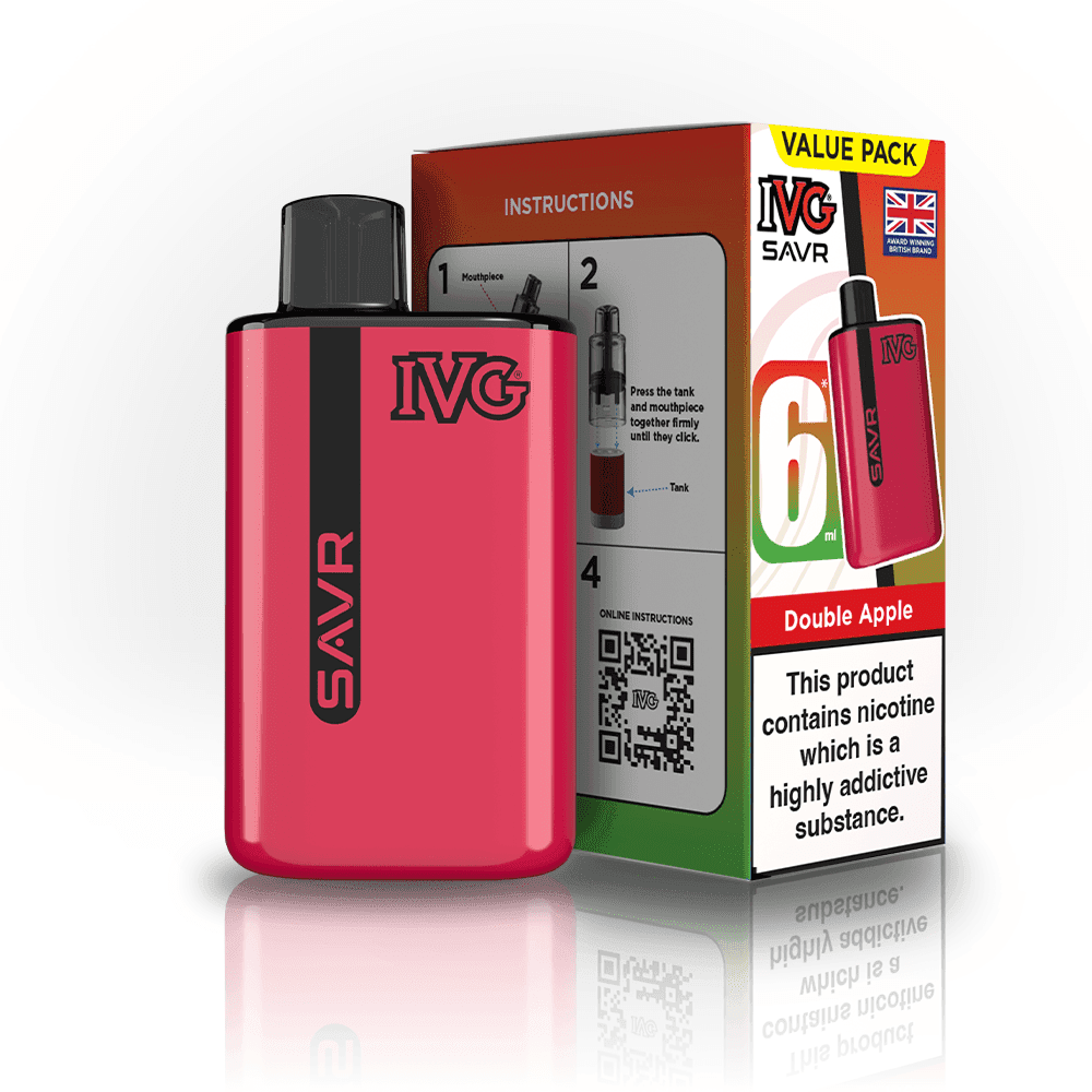  Double Apple IVG SAVR 3000 Disposable Vape