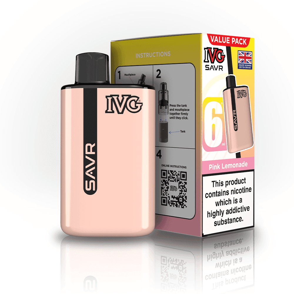  Pink Lemonade IVG SAVR 3000 Disposable Vape