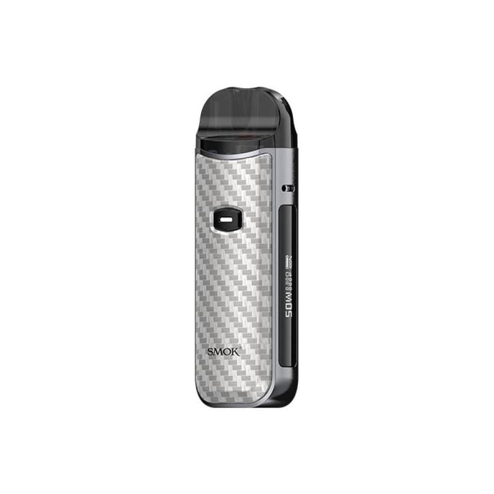  Silver Carbon Fiber Smok Nord 50w Vape Kit