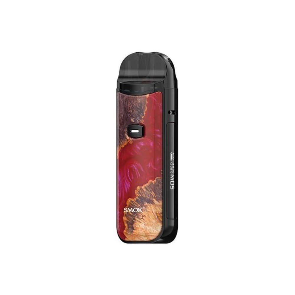  Red Stabilizing Wood Smok Nord 50w Vape Kit
