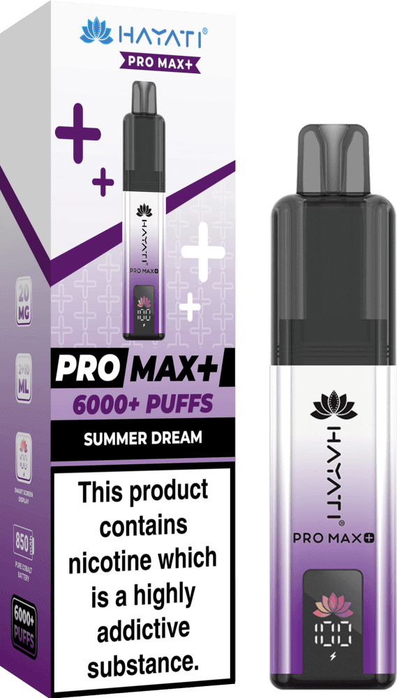  Summer Dream Hayati Pro Max+ 6000 Prefilled Pod Vape Kit