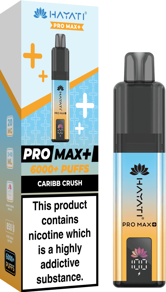 Caribb Crush Hayati Pro Max+ 6000 Prefilled Pod Vape Kit