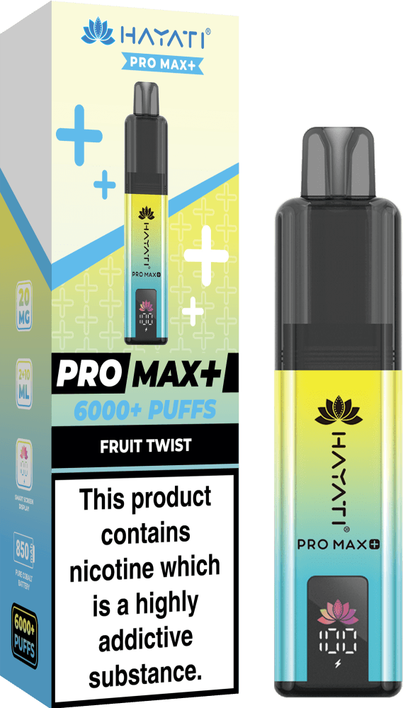  Fruit Twist Hayati Pro Max+ 6000 Prefilled Pod Vape Kit