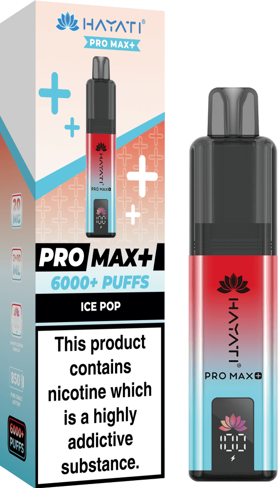  Ice Pop Hayati Pro Max+ 6000 Prefilled Pod Vape Kit