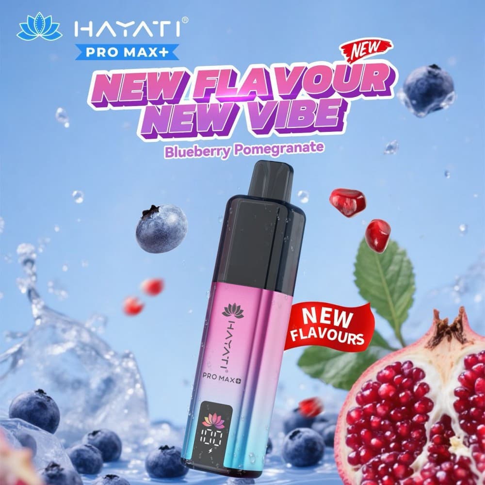  Blueberry Pomegranate Hayati Pro Max+ 6000 Prefilled Pod Vape Kit