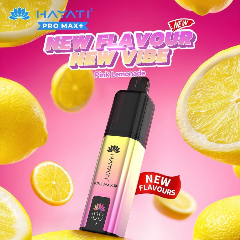  Pink Lemonade Hayati Pro Max+ 6000 Prefilled Pod Vape Kit