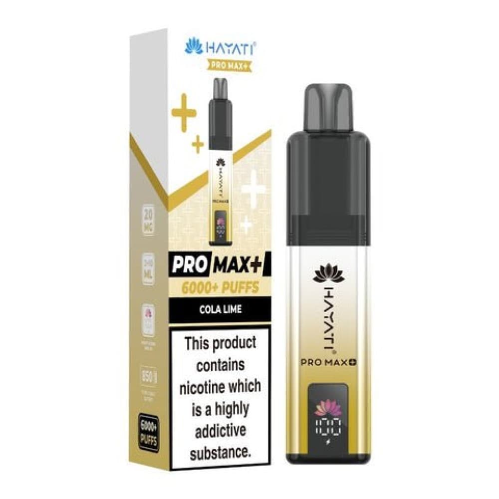  Cola Lime Hayati Pro Max+ 6000 Prefilled Pod Vape Kit
