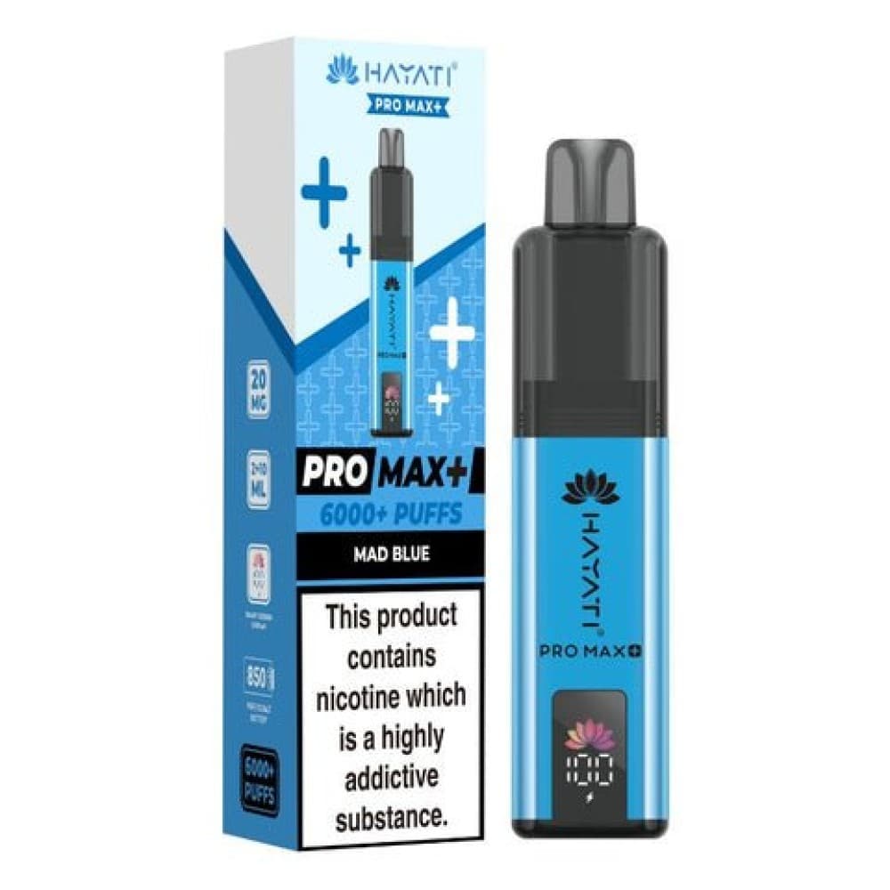  Mad Blue Hayati Pro Max+ 6000 Prefilled Pod Vape Kit
