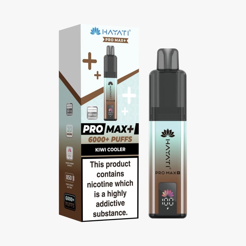  Kiwi Cooler *New* Hayati Pro Max+ 6000 Prefilled Pod Vape Kit