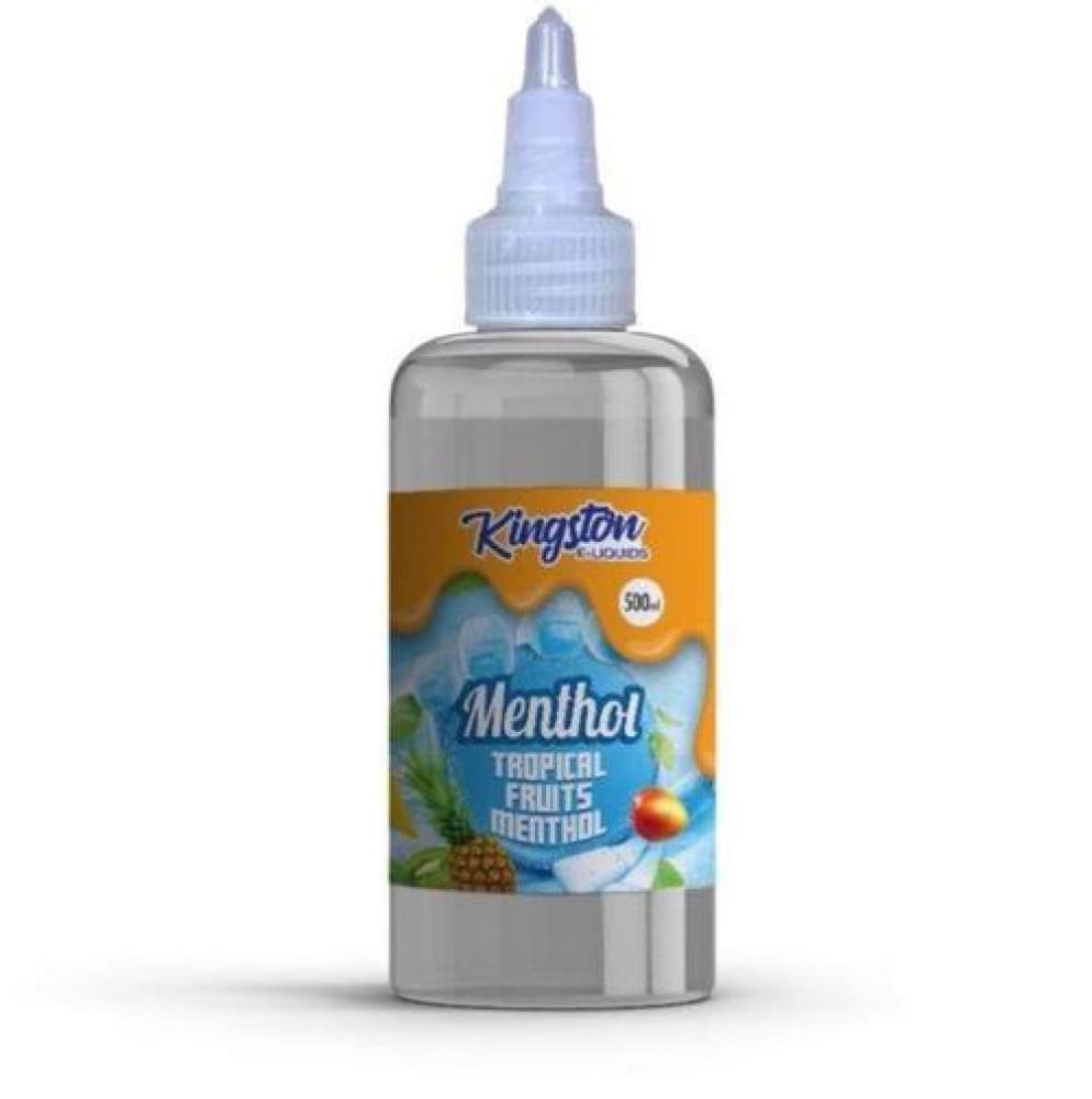  Tropical Fruits Menthol Kingston E-liquids Menthol 500ml Shortfill