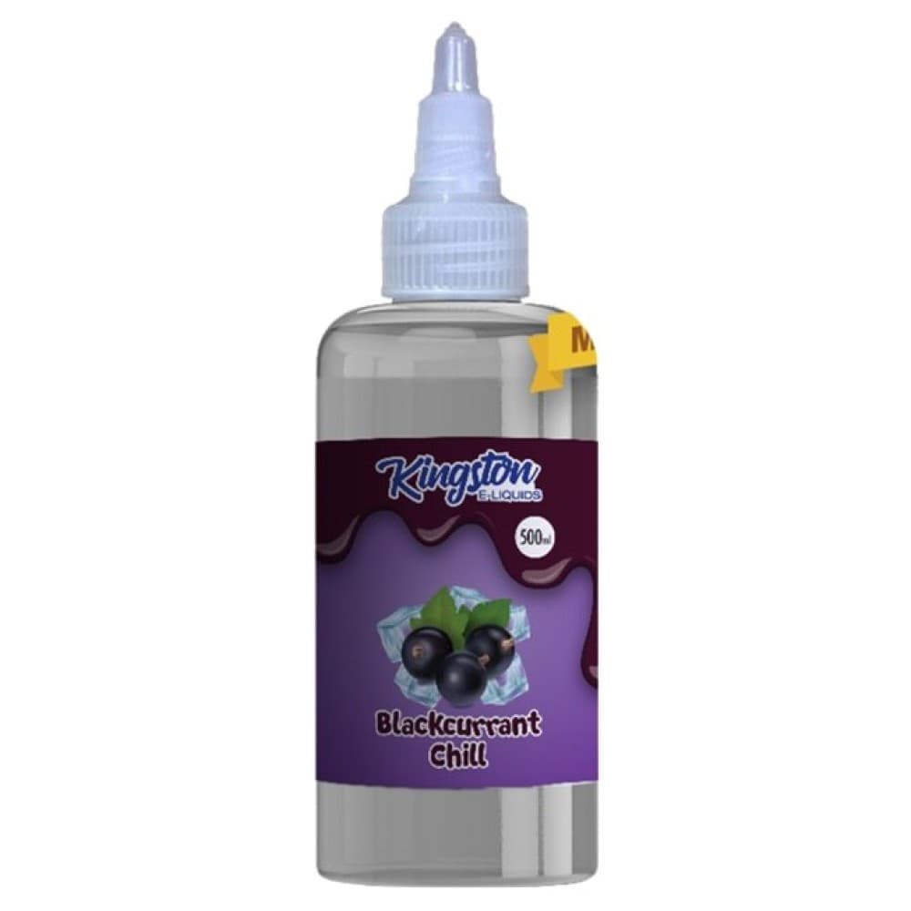  Blackcurrant Chill Kingston E-liquids Chill 500ml Shortfill