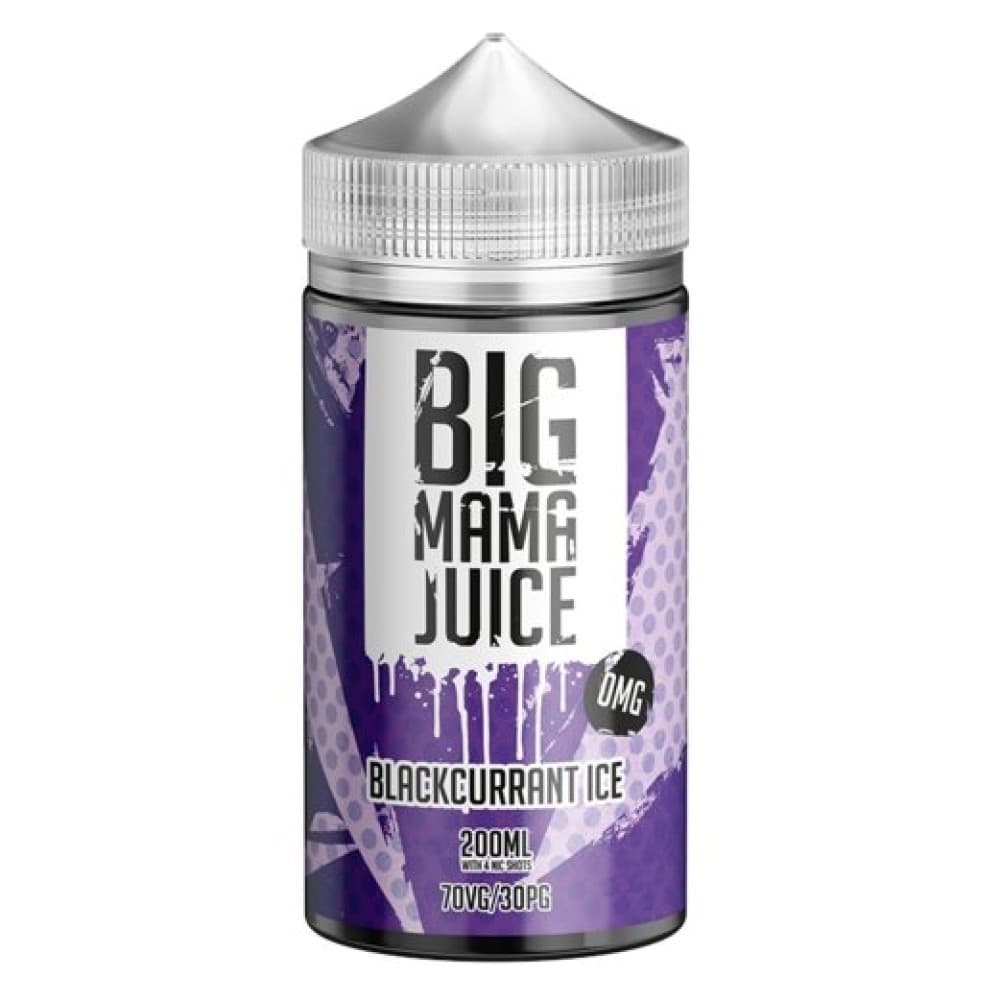  Blackcurrant Ice Big Mama Juice 200ml Shortfill