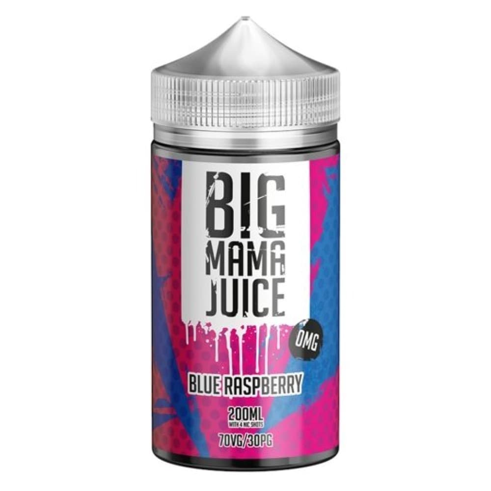  Blue Raspberry Big Mama Juice 200ml Shortfill