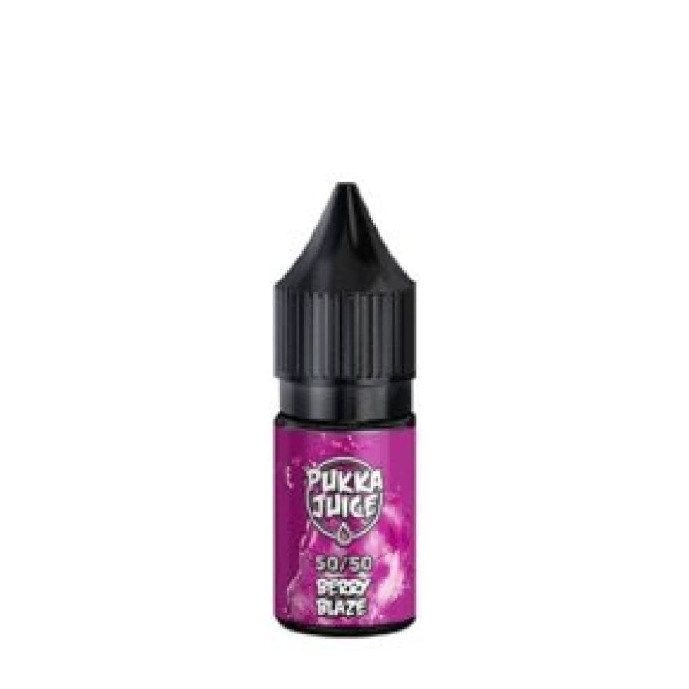  12mg / Berry Blaze Pukka 50/50 10ML Eliquid - Pack of 10