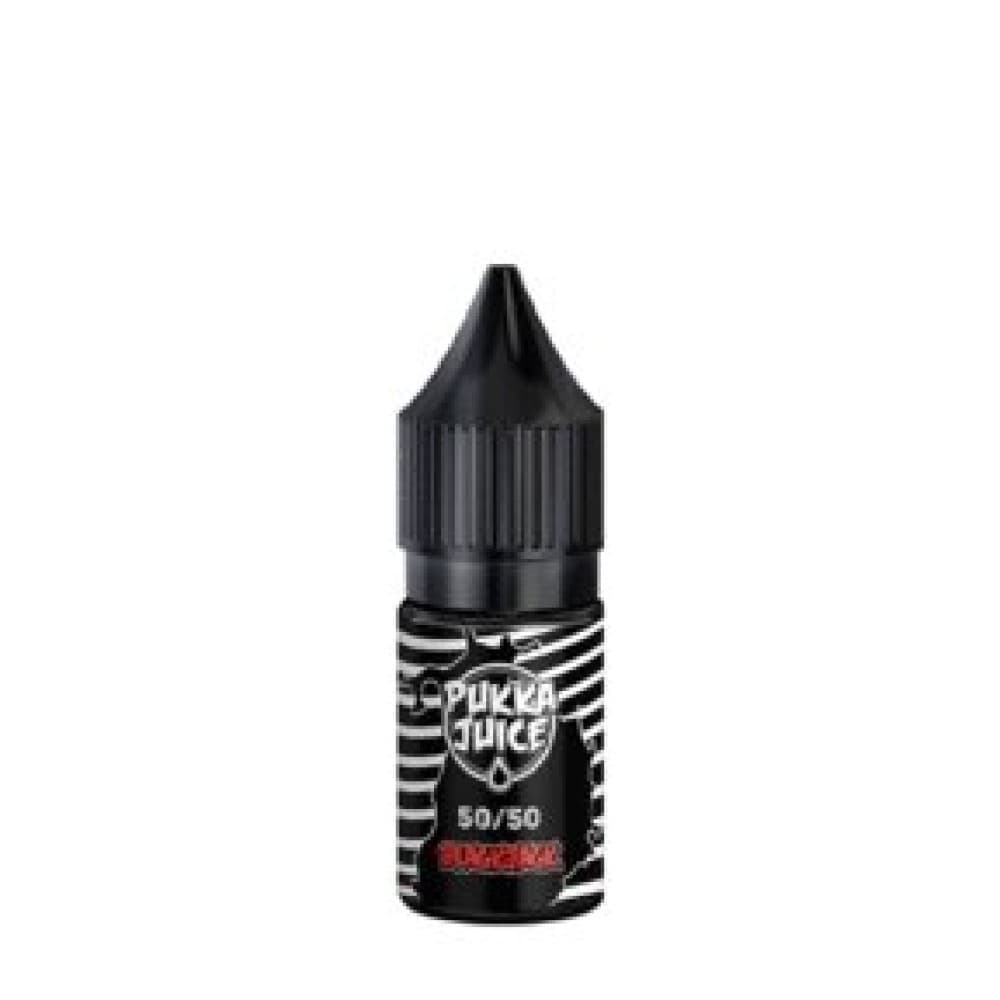 12mg / Black Jack Pukka 50/50 10ML Eliquid - Pack of 10