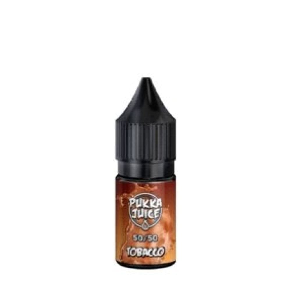  12mg / Tobacco Pukka 50/50 10ML Eliquid - Pack of 10