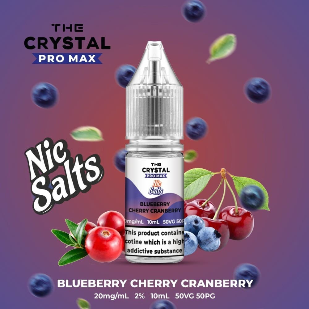  Blueberry Cherry Cranberry / 20mg Hayati Pro Max Nic Salts 10ml