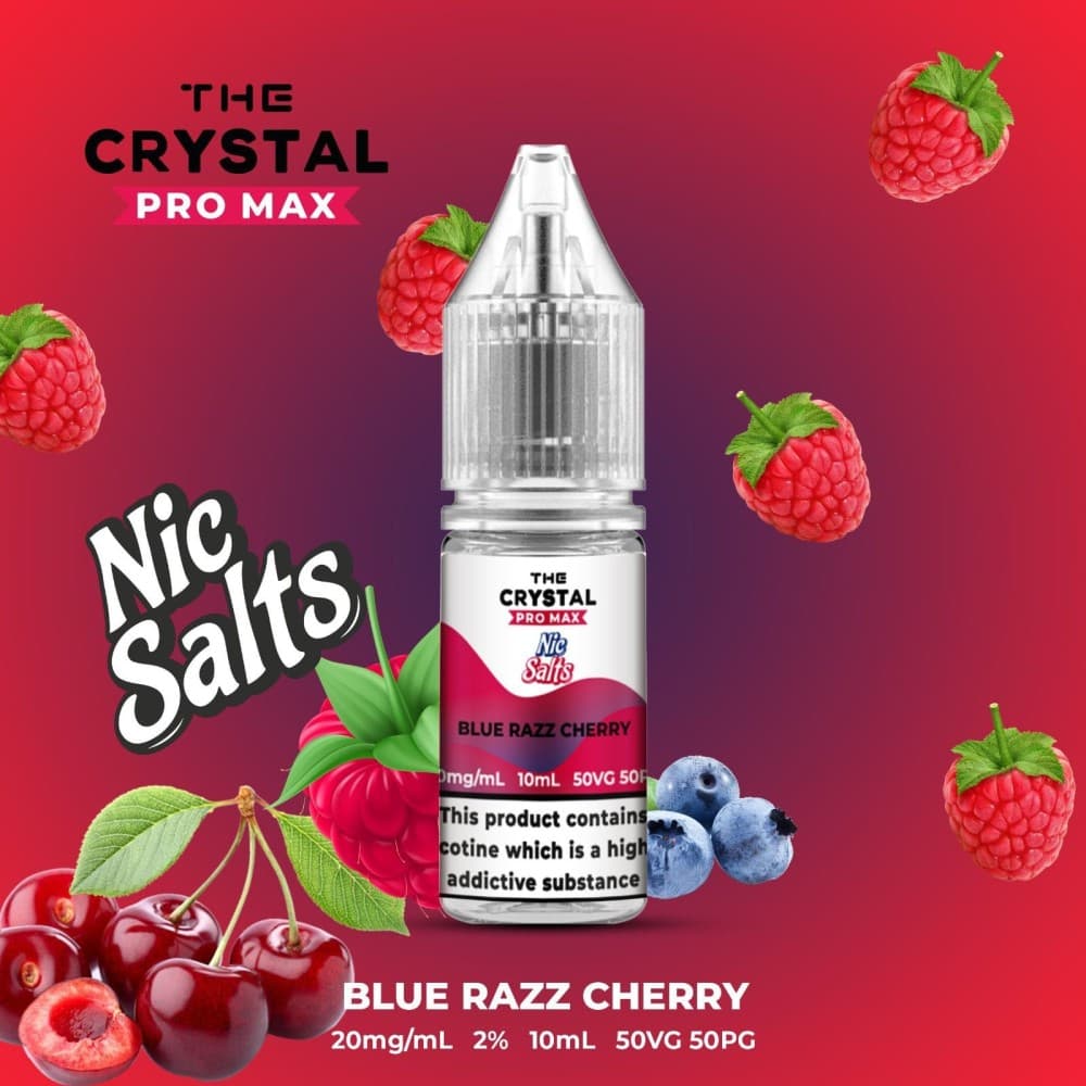  Blue Razz Cherry / 20mg Hayati Pro Max Nic Salts 10ml