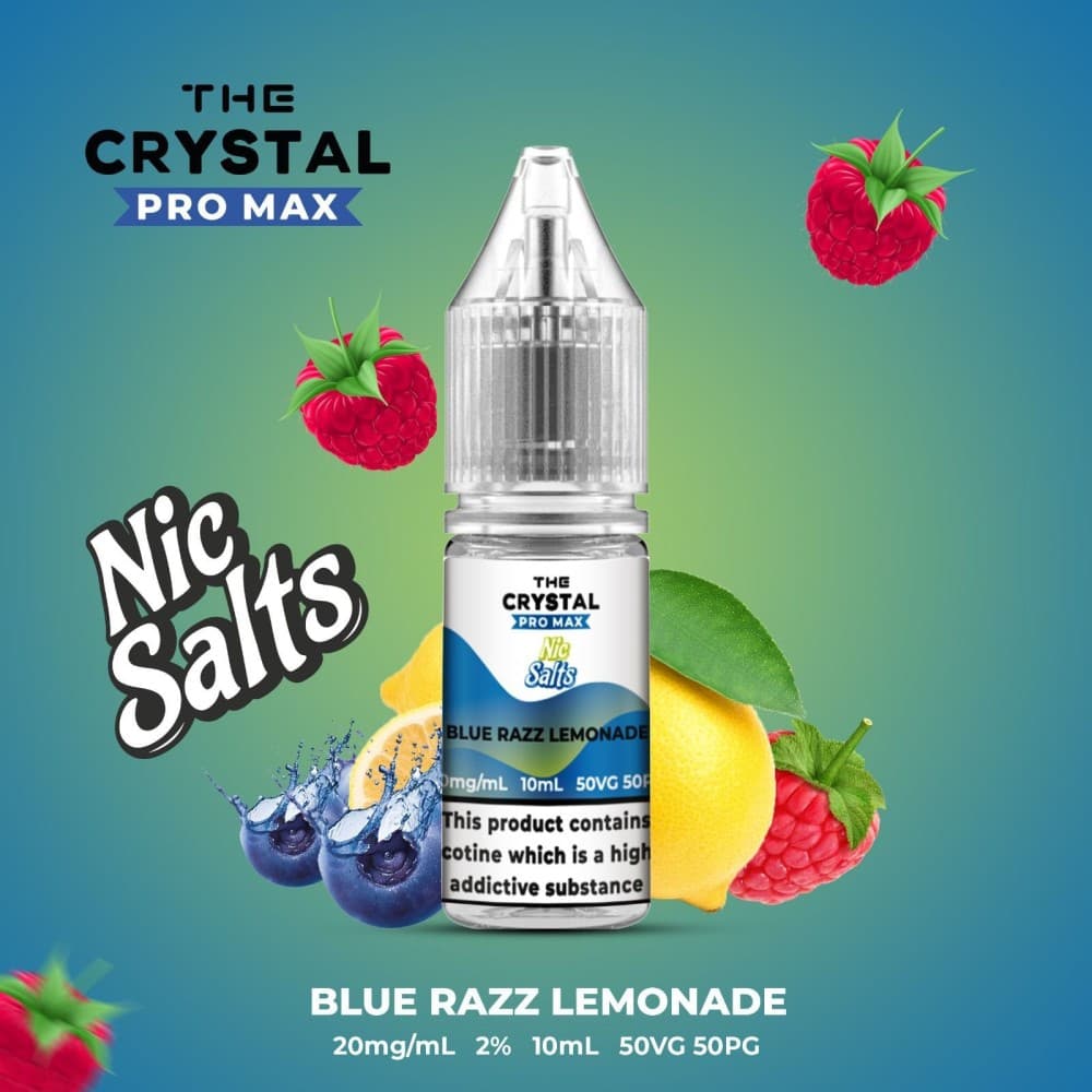  Blue Razz Lemonade / 20mg Hayati Pro Max Nic Salts 10ml