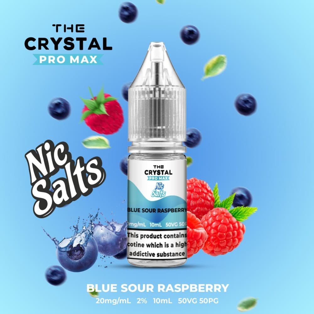  Blue Sour Raspberry / 20mg Hayati Pro Max Nic Salts 10ml